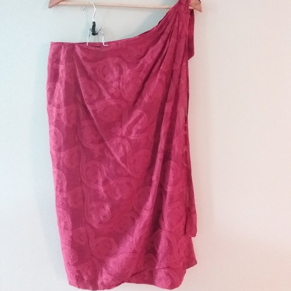 Talbots one shoulder dress